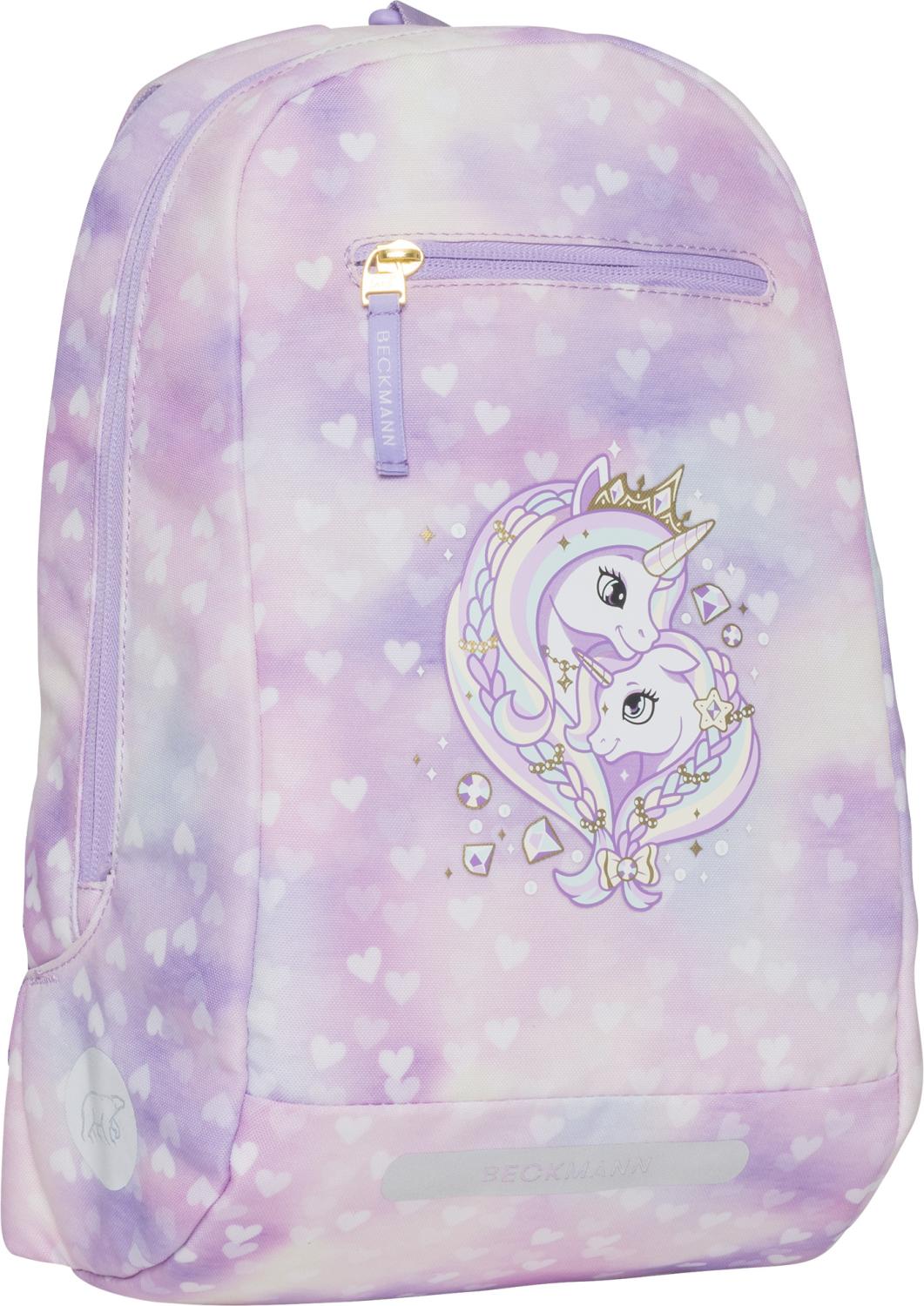 Beckmann Schulranzenset Classic 22 - 6-Tlg. Set Unicorn Princess Purple