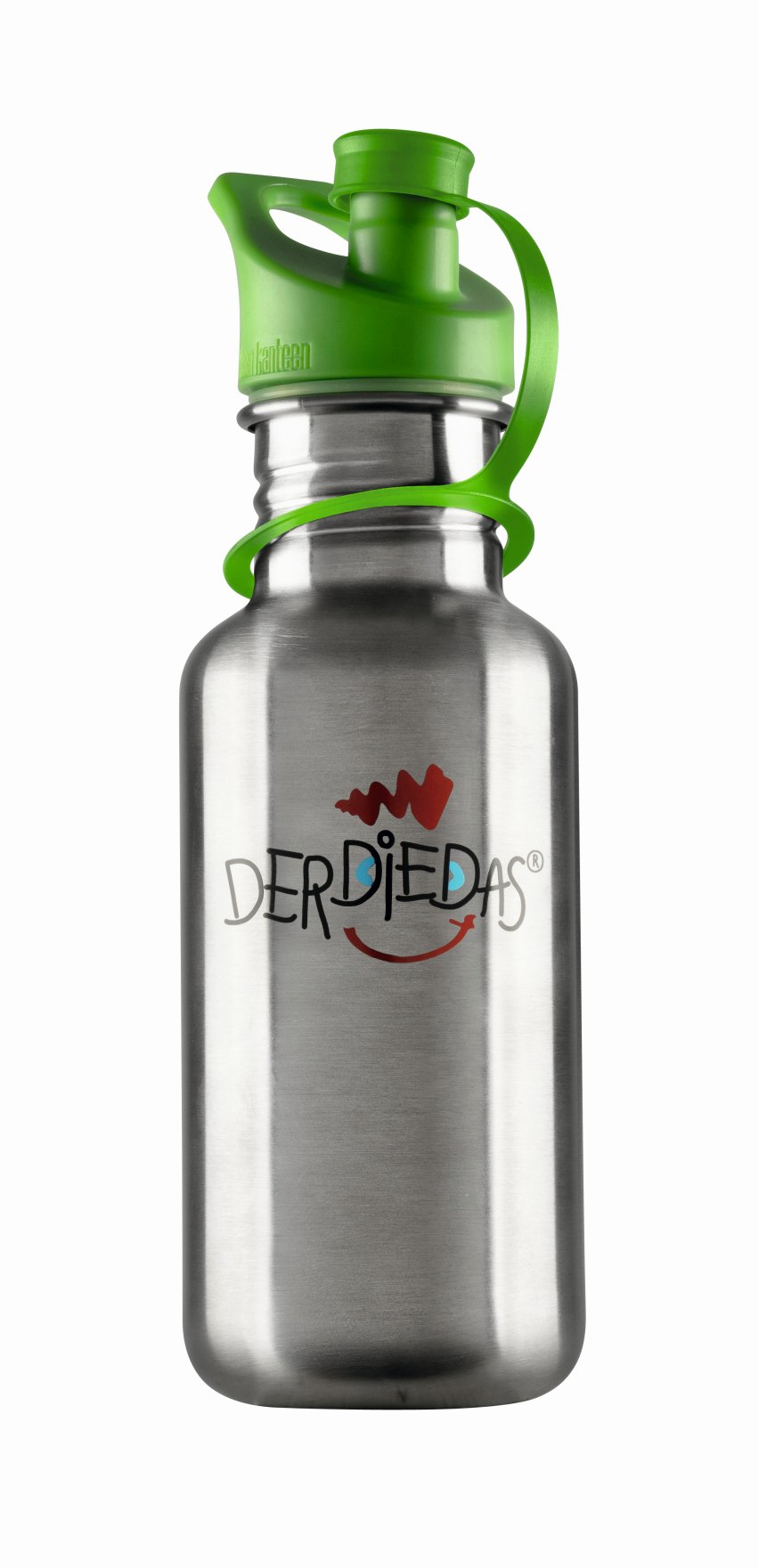 DerDieDas Edelstahltrinkflasche grün