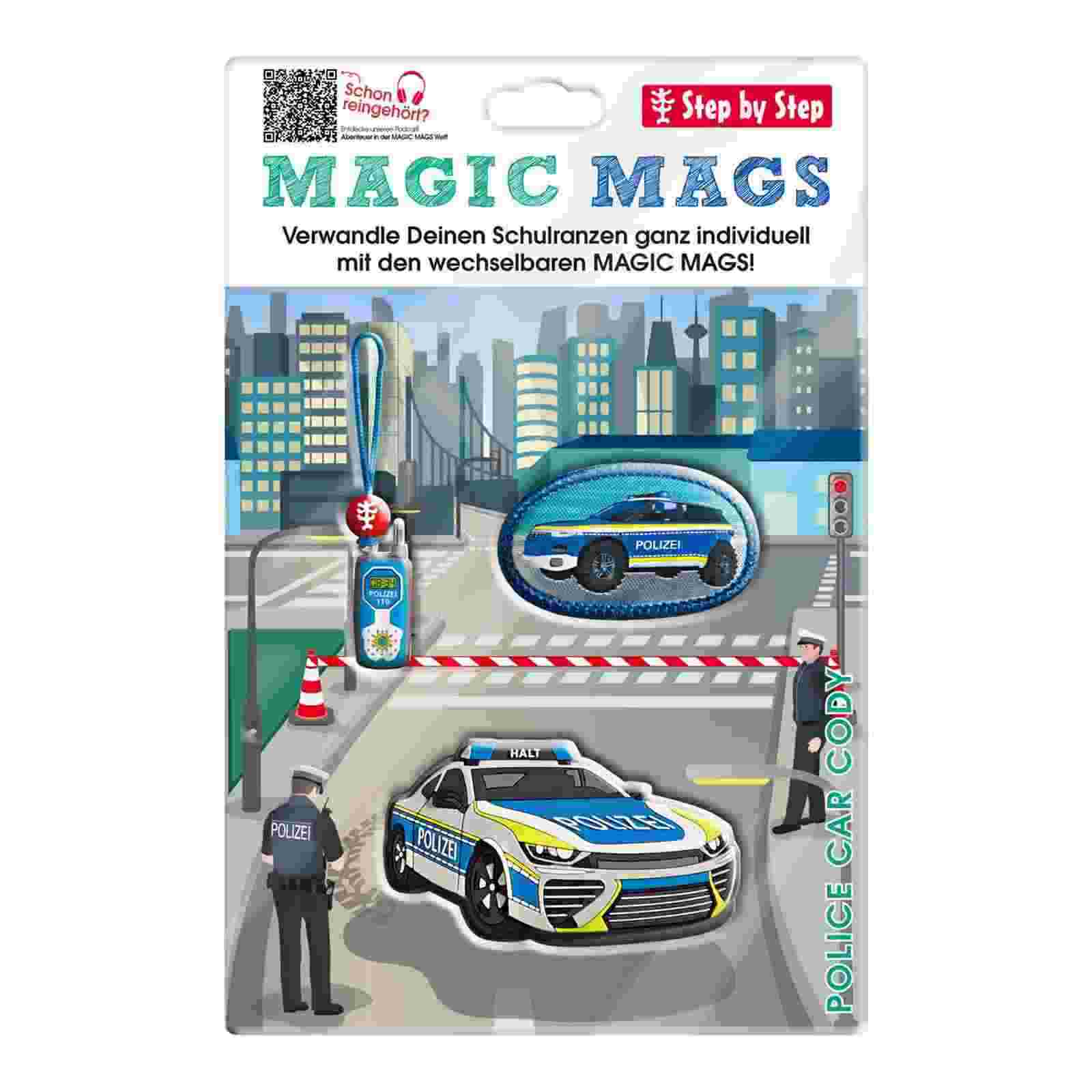 Step by Step MAGIC MAGS "Police Car Cody"