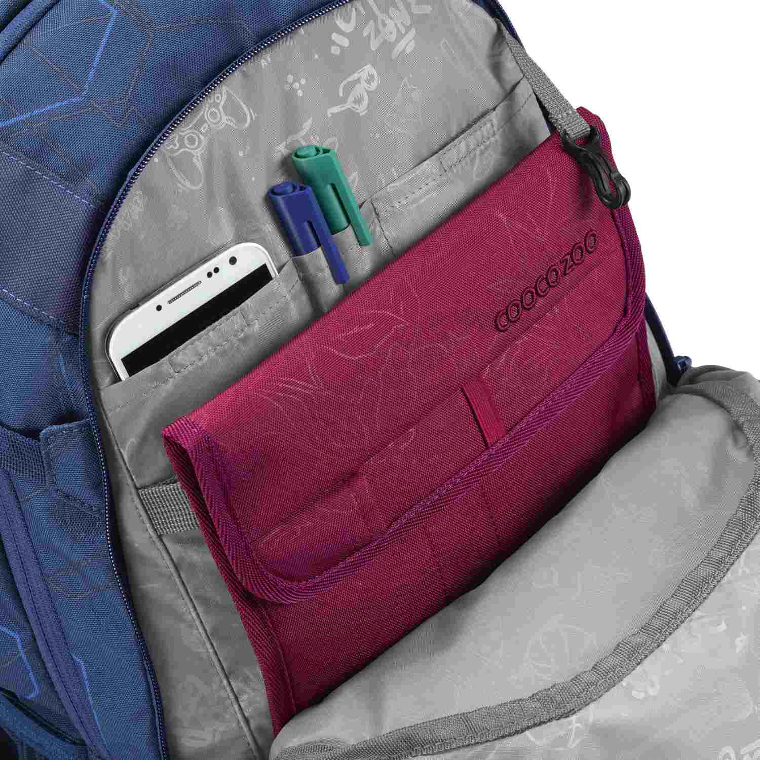 coocazoo Schulrucksack MATE, Blue Motion