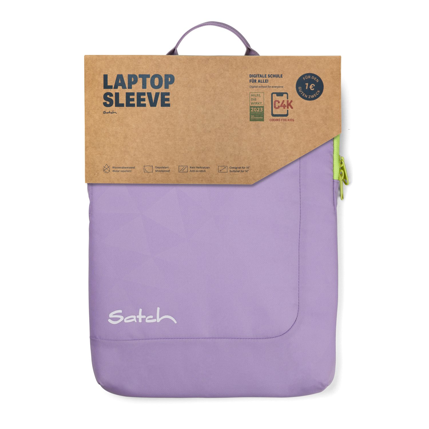 Satch Laptophülle light rose lila