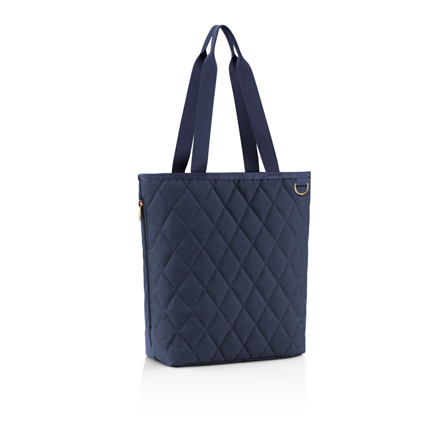 reisenthel classic shopper M rhombus midnight gold