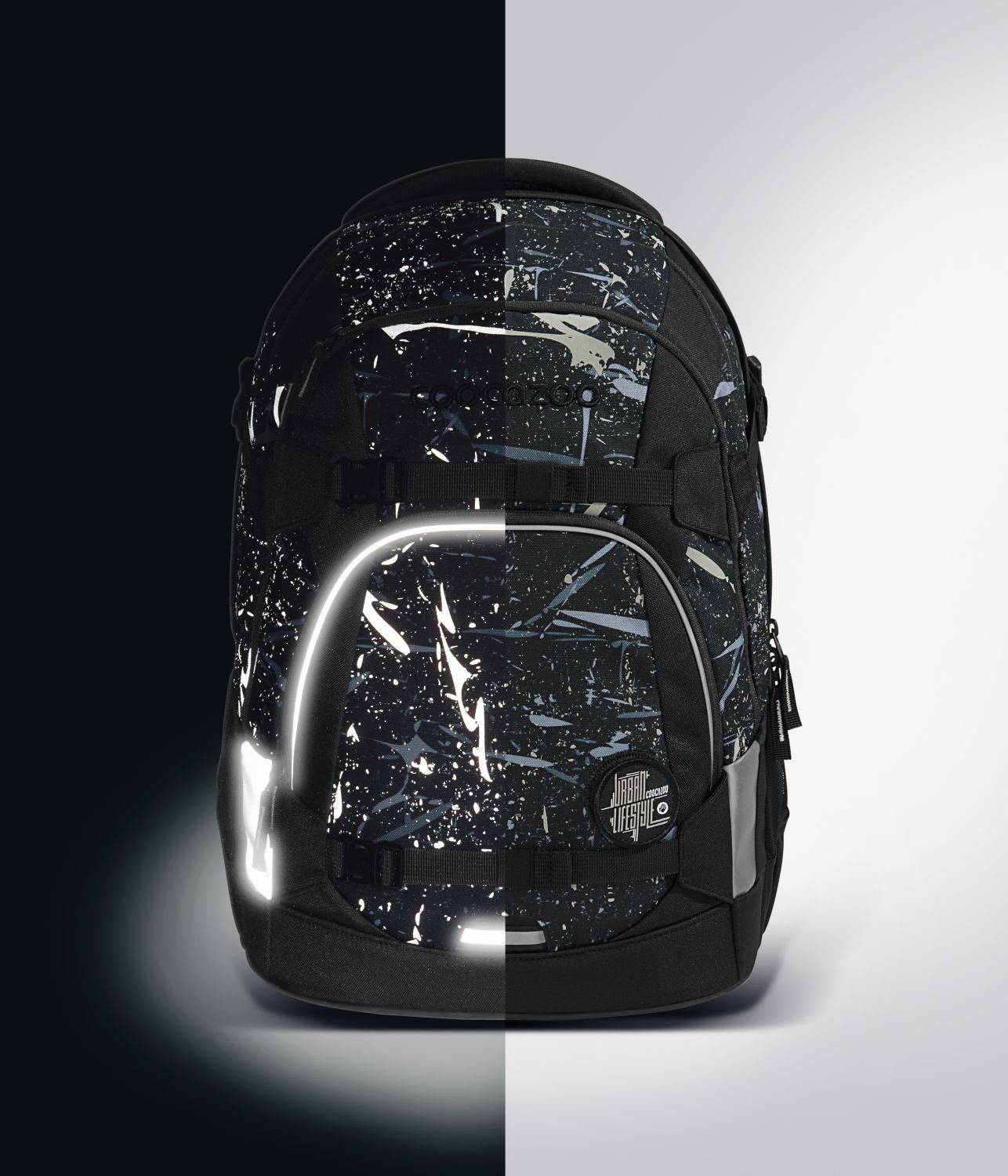 coocazoo Schulrucksack MATE, Reflective Splash