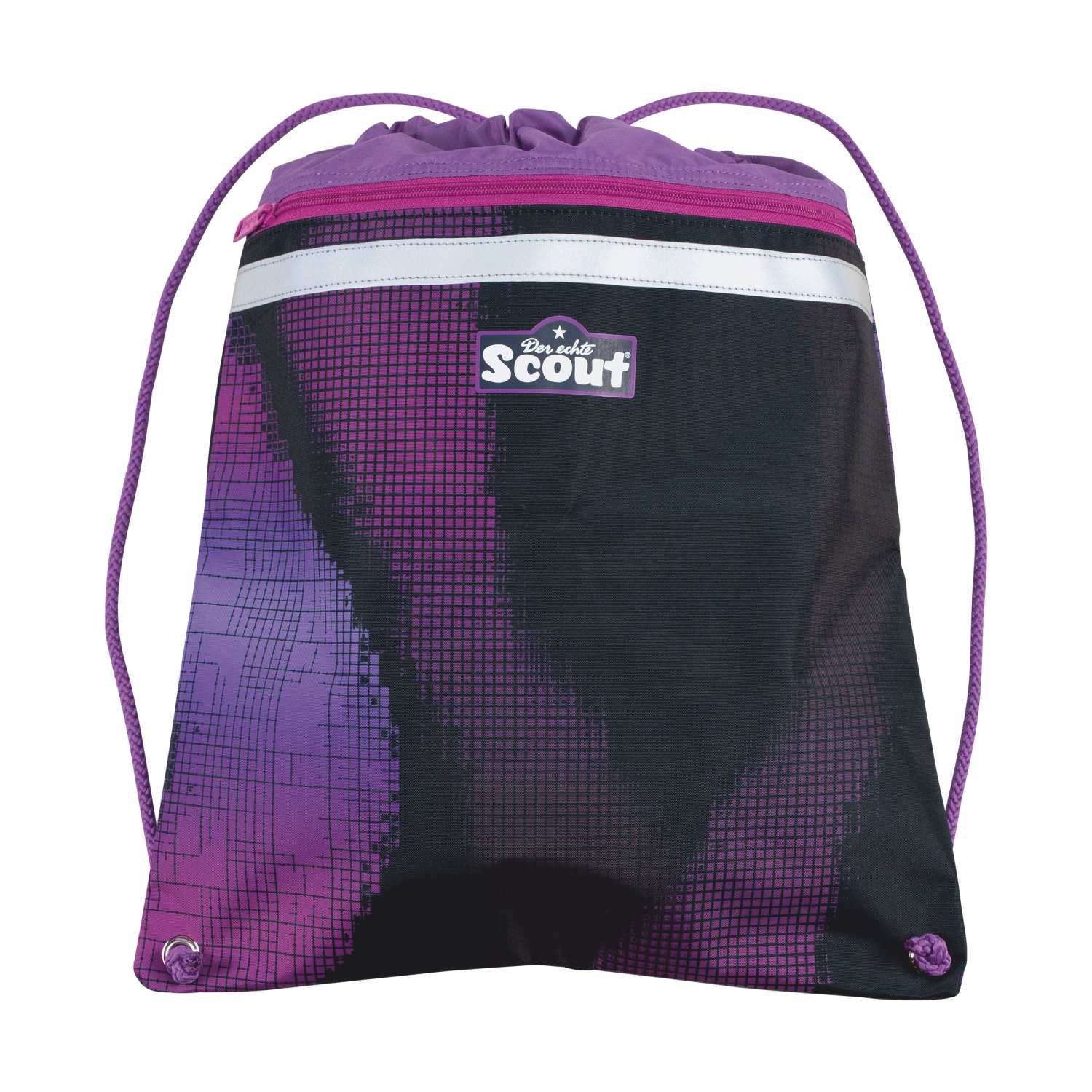 Scout Neo Schulranzen-Set 4 teilig Set Movie Star Pink Pixel