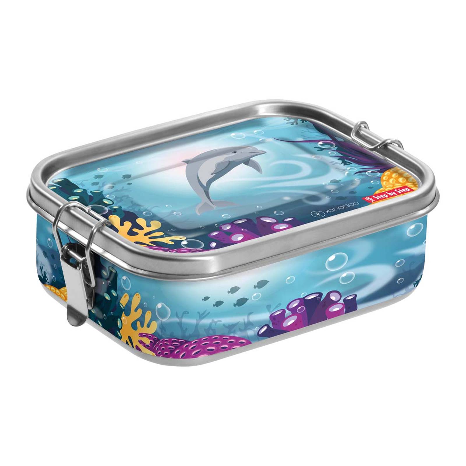 Step by Step Edelstahl-Lunchbox "Dolphin Pippa"