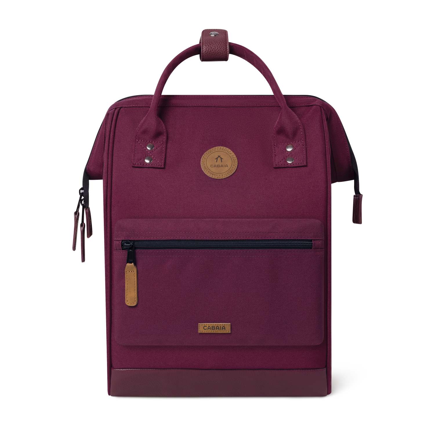 CABAIA Adventurer NICE Oxford Recycled Rucksack Medium Bordeaux