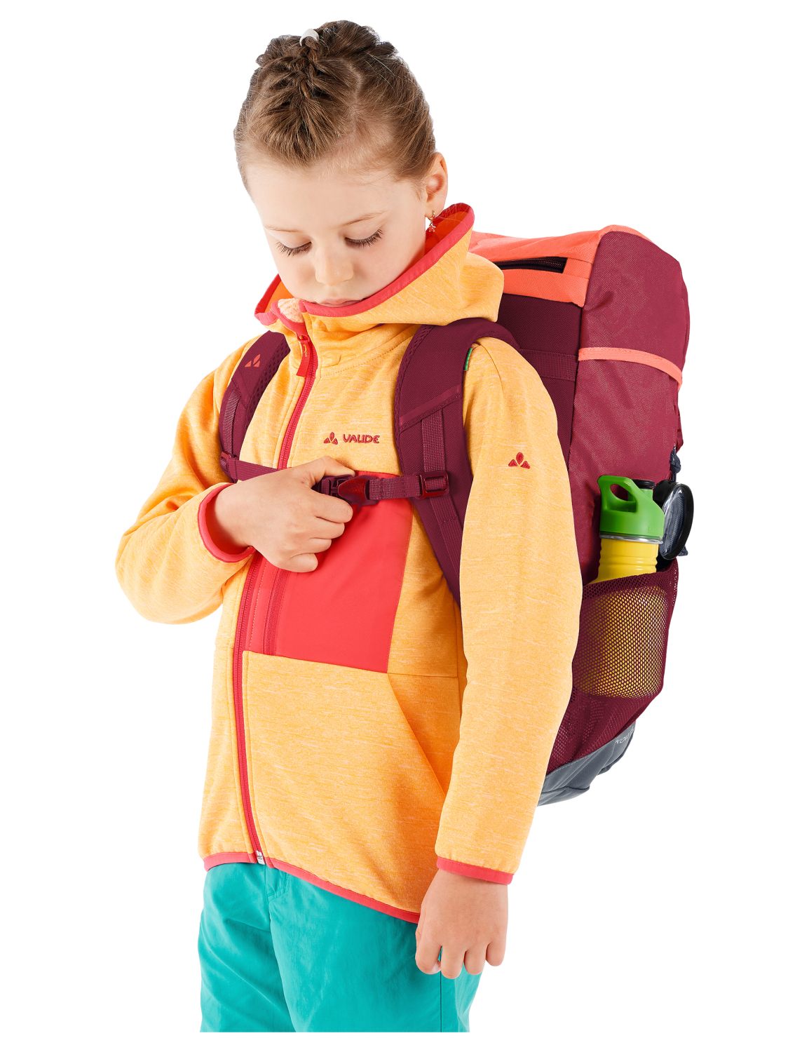 Vaude Kinderrucksack Puck 14, hotchili, -