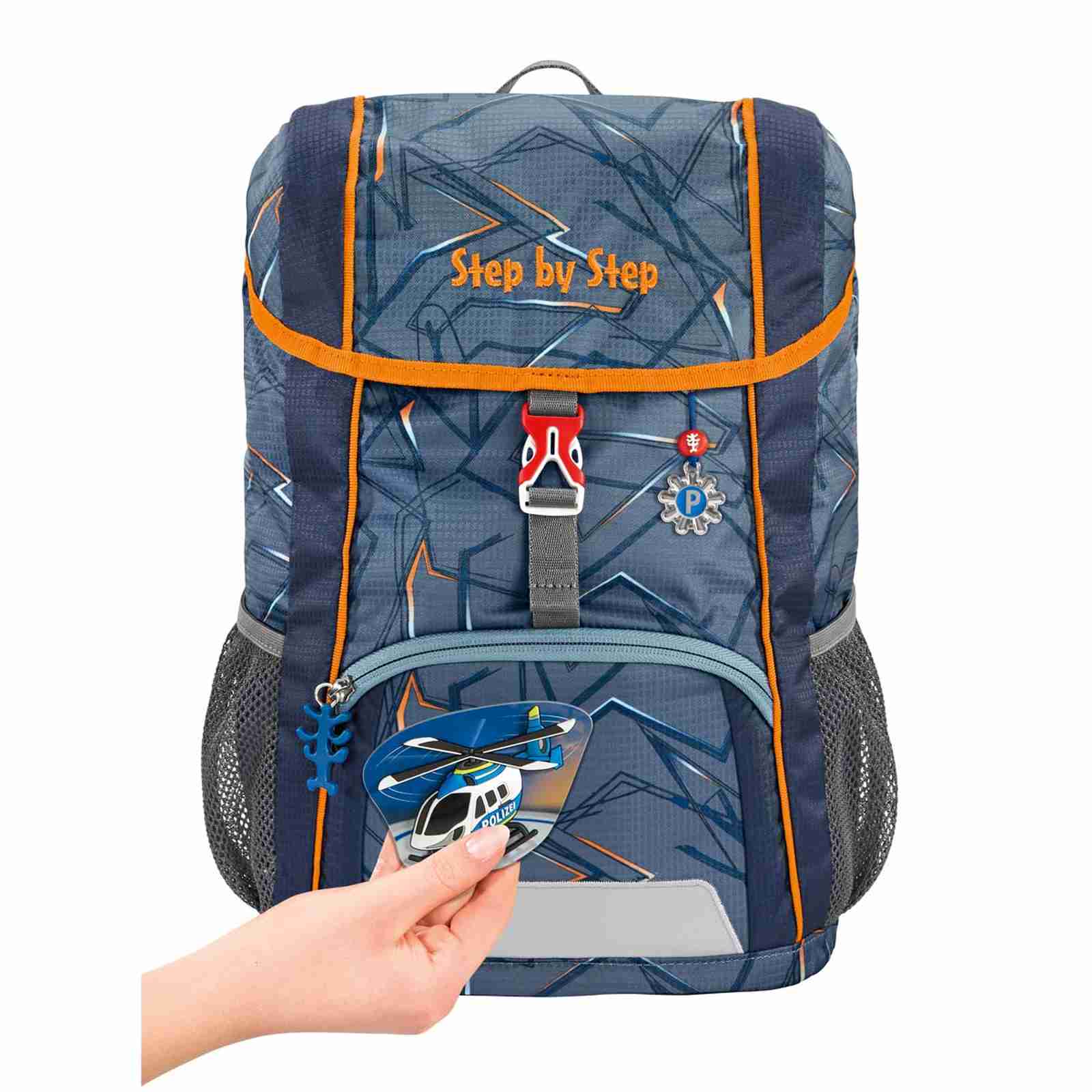 Step by Step KID Rucksack-Set "Helicopter Sam", 3-teilig