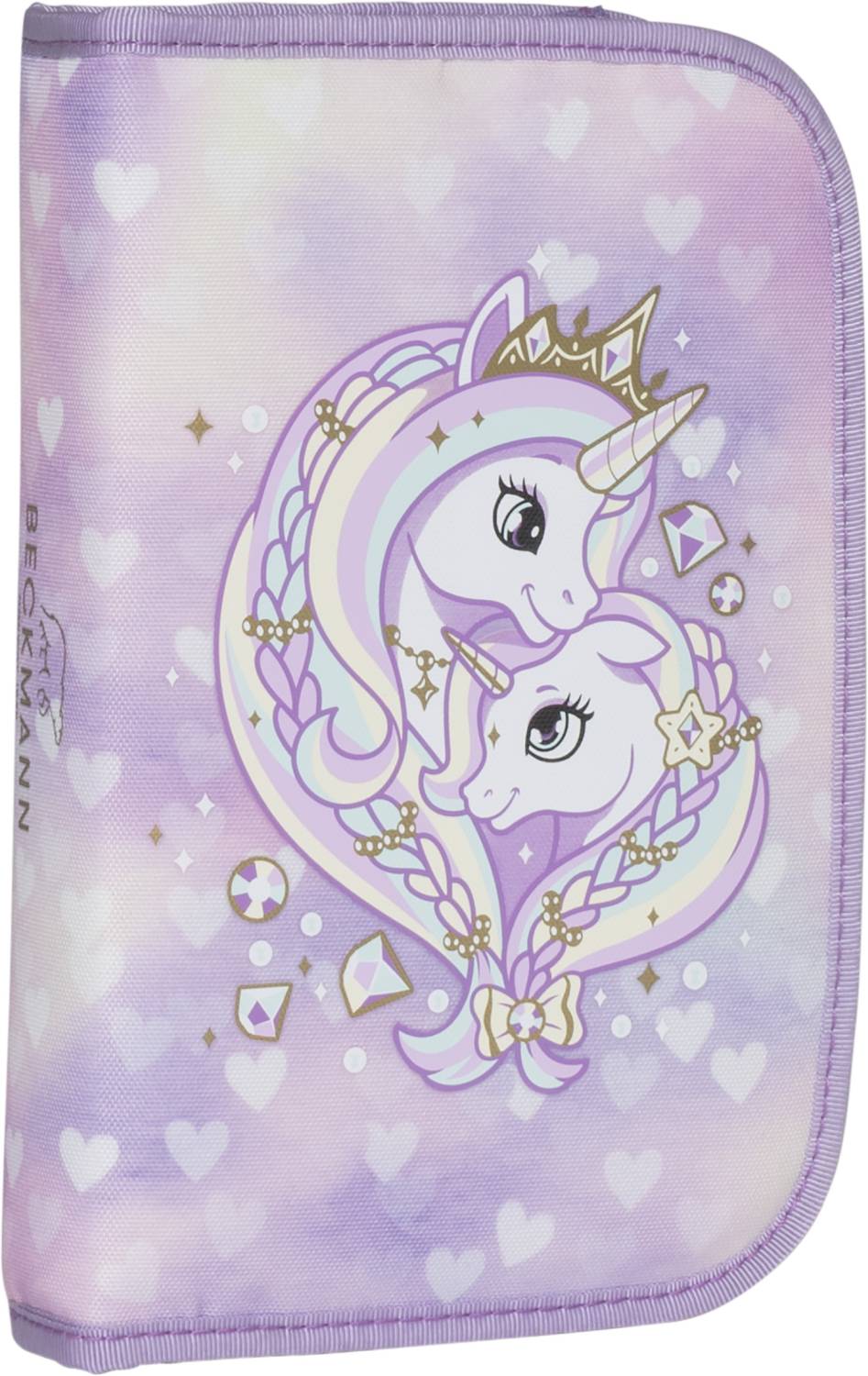 Beckmann Schulranzenset Classic 22 - 6-Tlg. Set Unicorn Princess Purple