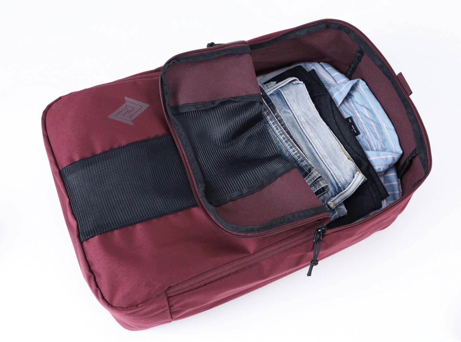 Nitro Rucksack NIKURO TRAVELER WINE rot