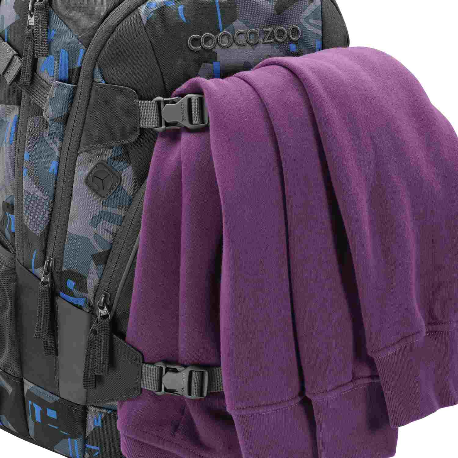 coocazoo Schulrucksack MATE, Blue Craft