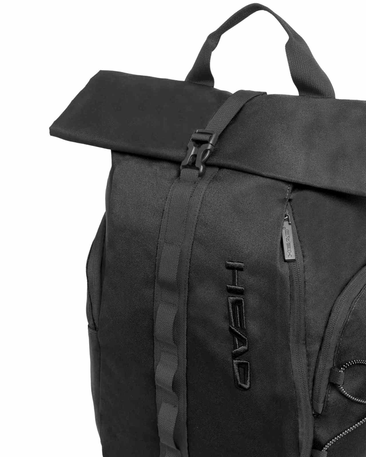 HEAD Rucksack Point Backpack Roll-up Black