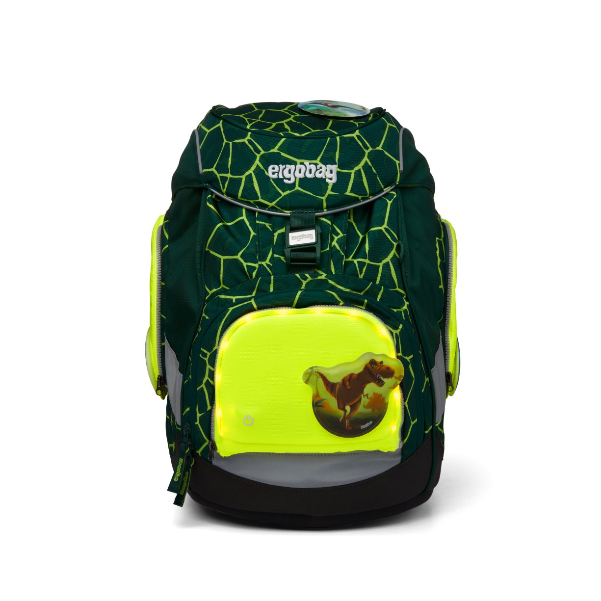 ergobag Fluo LED Zip Set Gelb