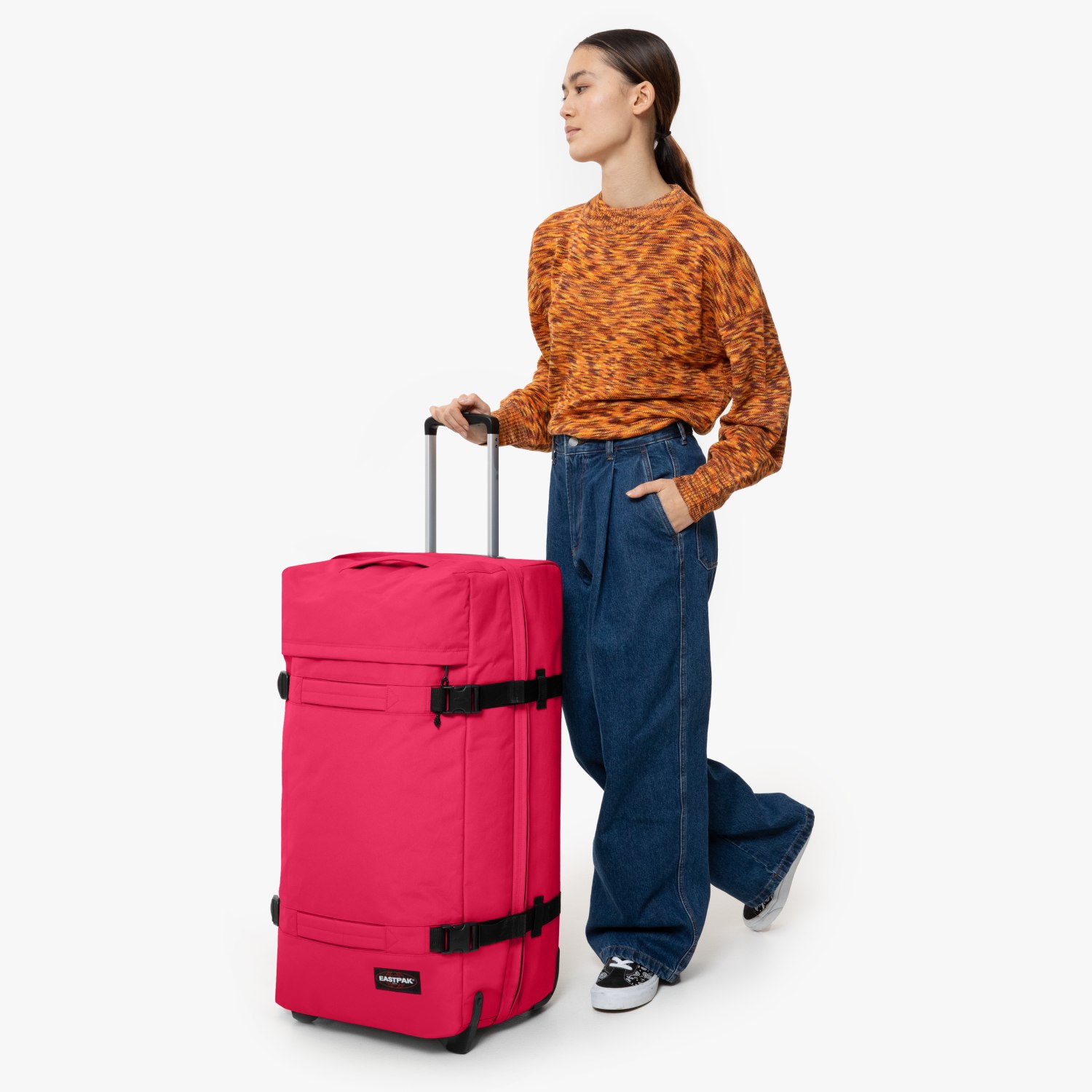 Eastpak Koffer TRANSIT'R L STRAWBERRY PINK