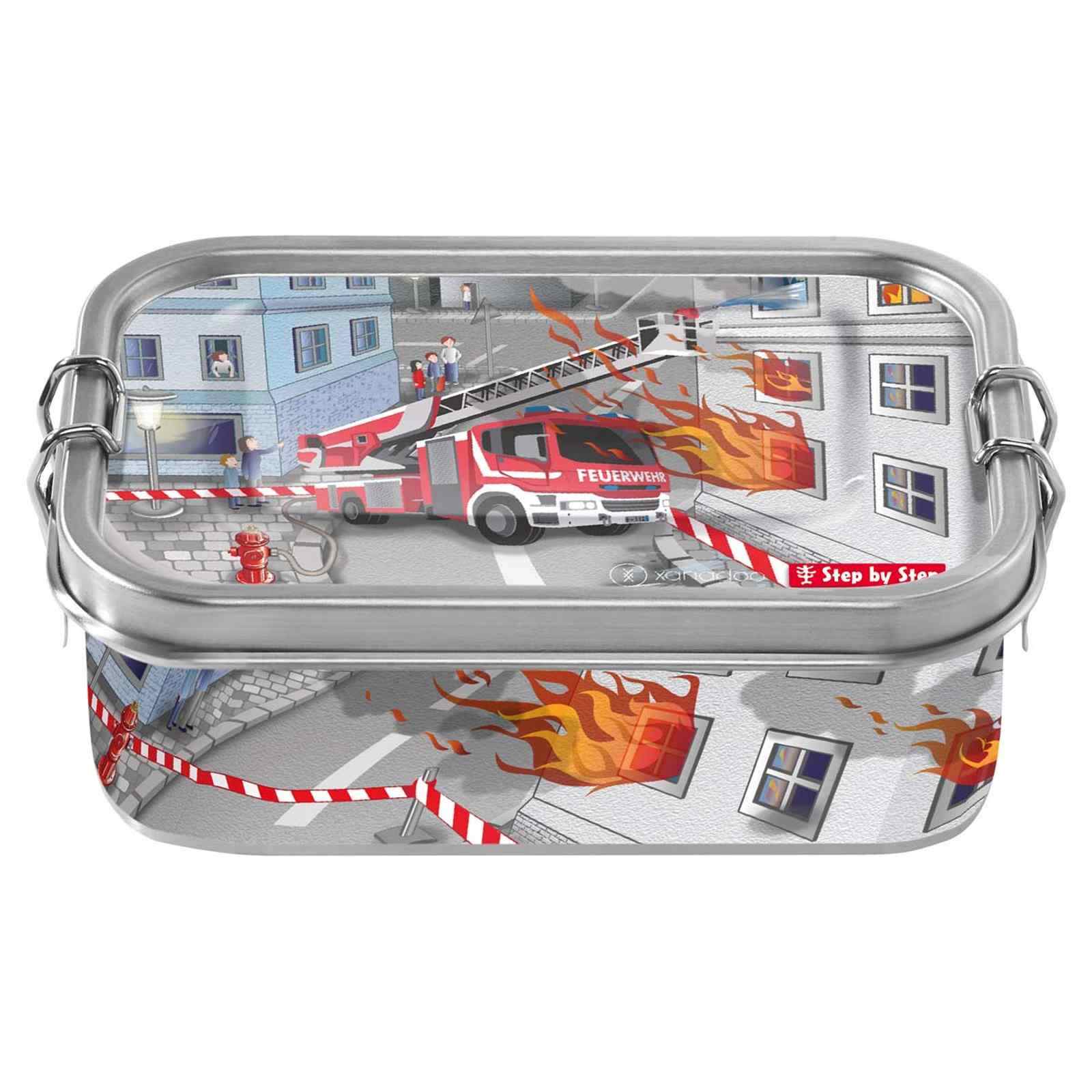 Step by Step Edelstahl-Lunchbox "Fire Engine Brandon"