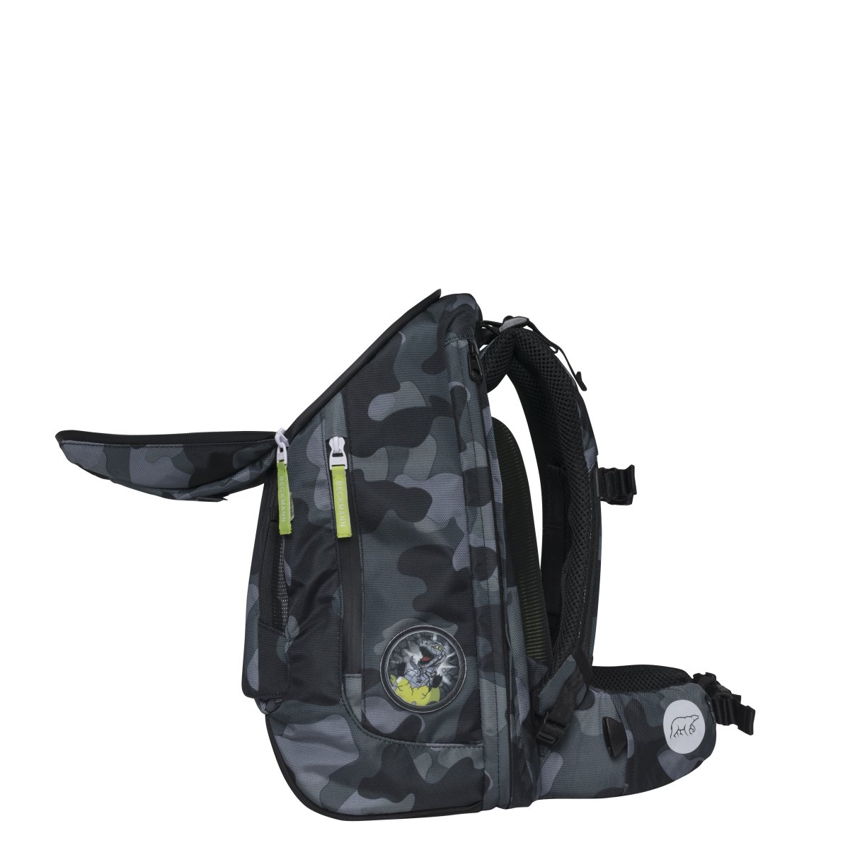 Beckmann Schulranzenset Active Air FLX - 6-Tlg. Set Camo Rex