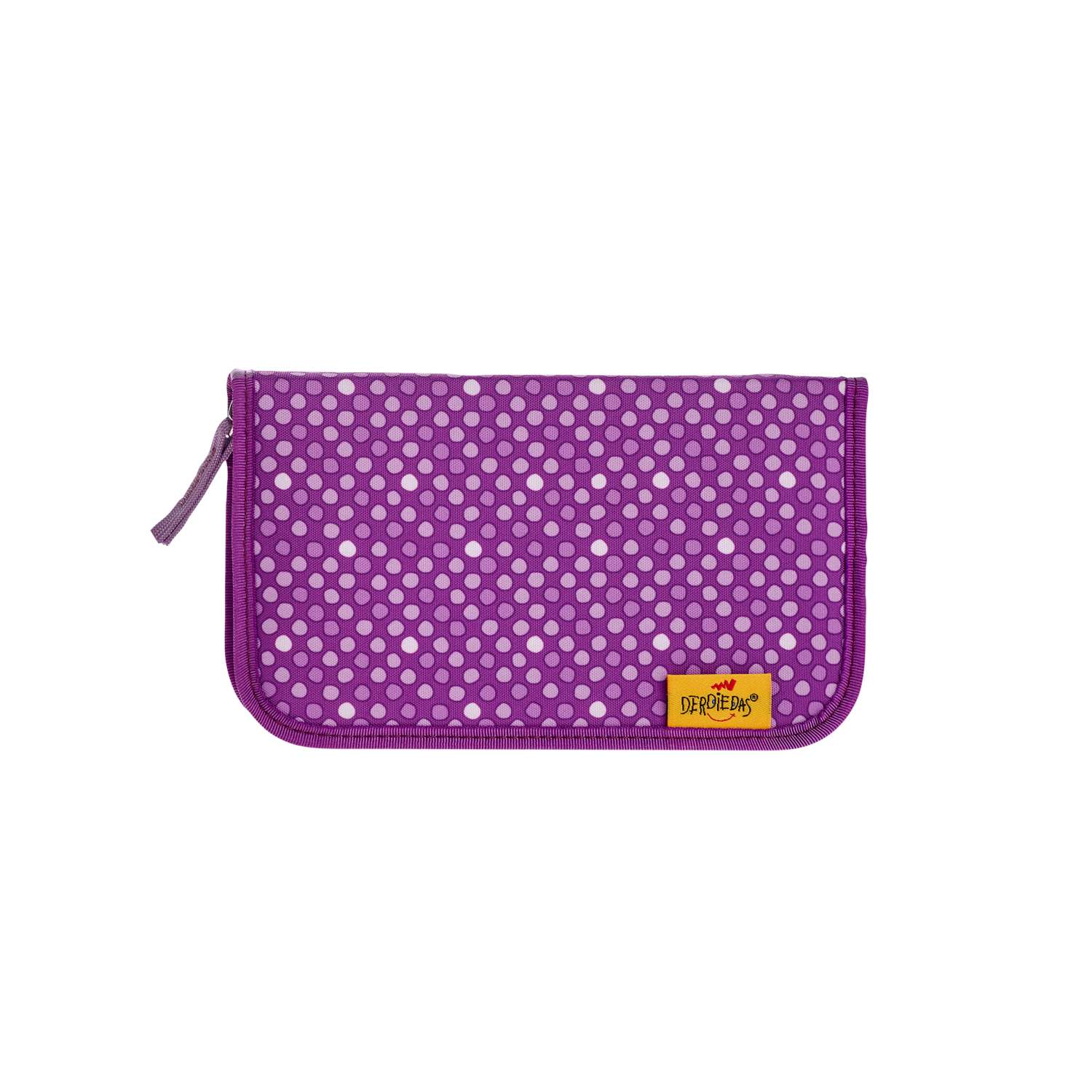 DerDieDas ErgoFlex Schulranzenset 5-teilig Purple Dots