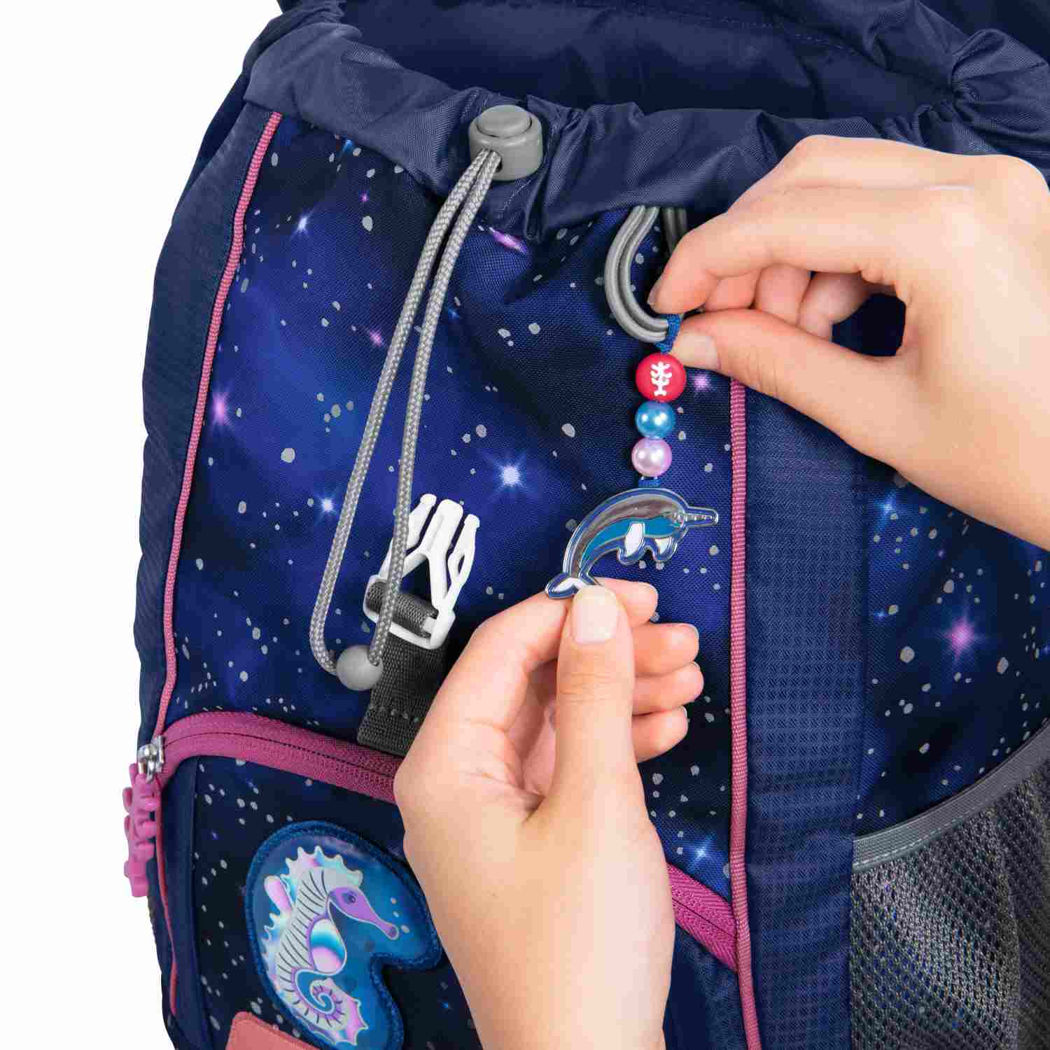 Step by Step KID REFLECT Rucksack-Set "Star Seahorse Zoe", 3-teilig