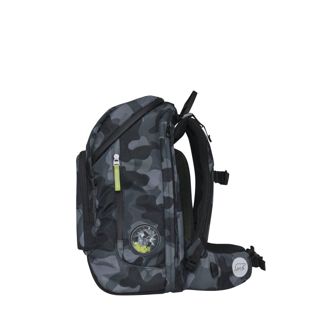 Beckmann Schulranzenset Active Air FLX - 6-Tlg. Set Camo Rex