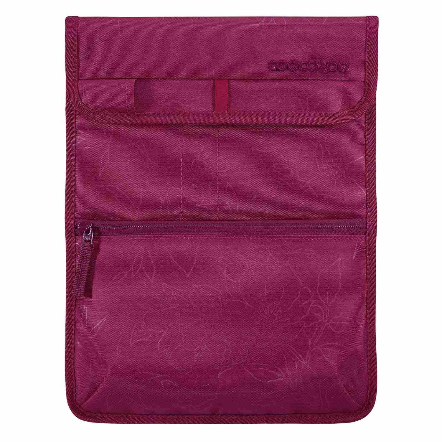 coocazoo Tablet-/Laptoptasche, M, bis Displaygröße 33,8 cm (13,3"), Berry