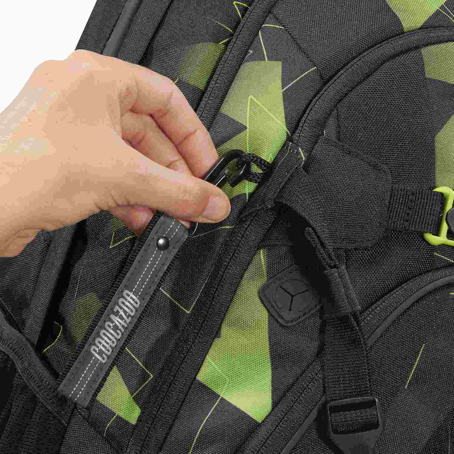 coocazoo Schulrucksack MATE, Lime Flash