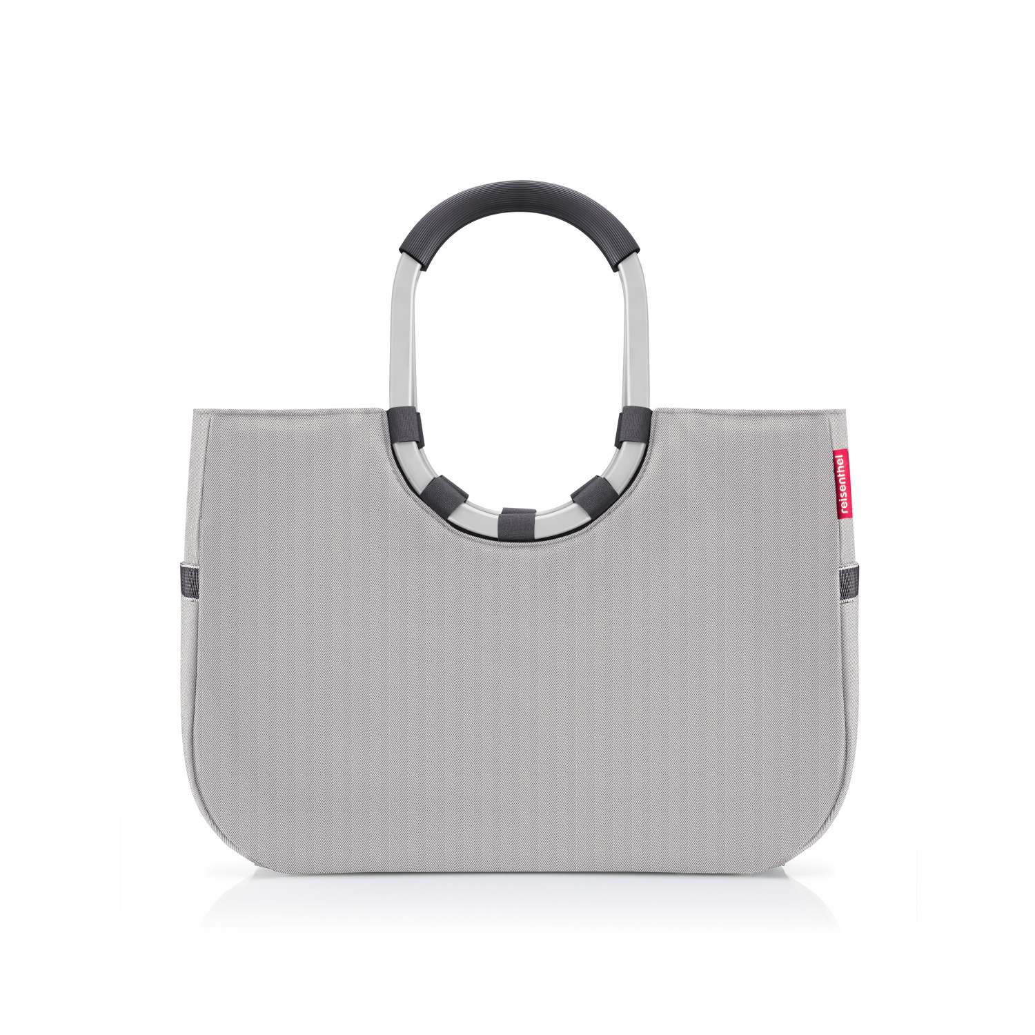 reisenthel Einkaufstasche loopshopper L herringbone grey