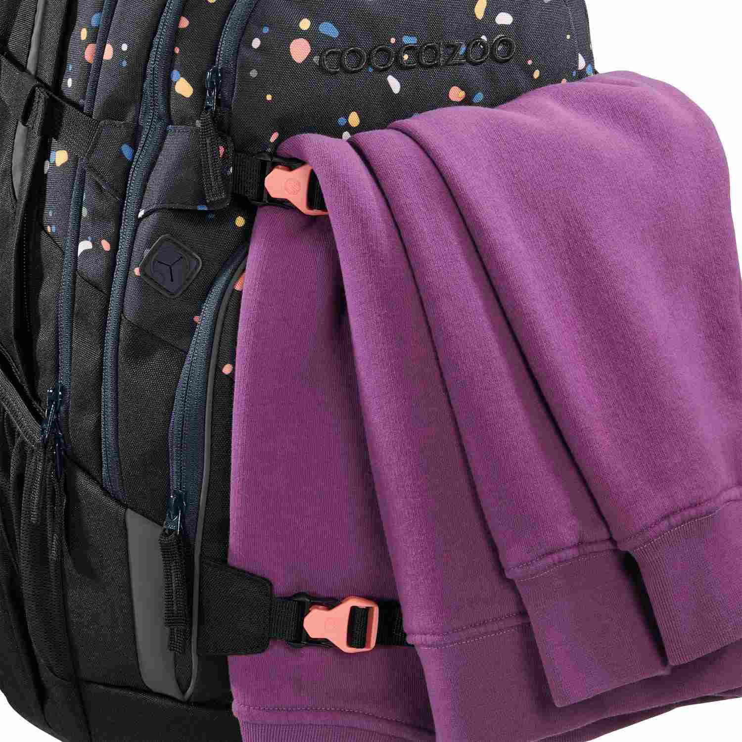 coocazoo Schulrucksack PORTER, Sprinkled Candy