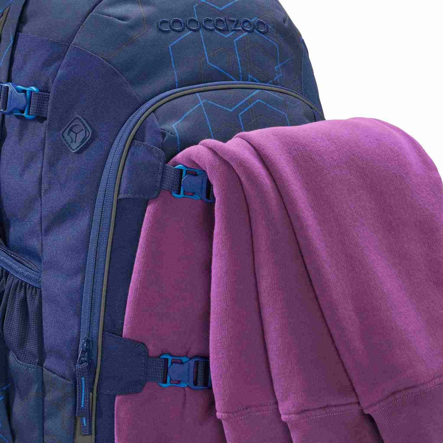 coocazoo Schulrucksack JOKER, Blue Motion