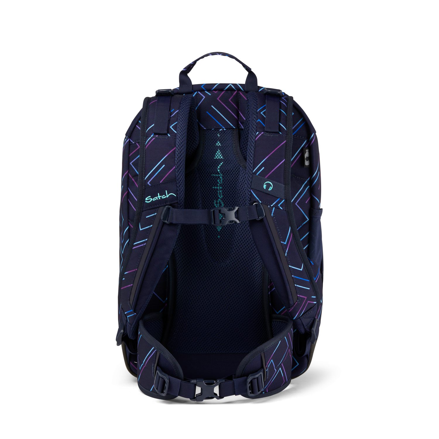 Satch Air Schulrucksack Purple Laser