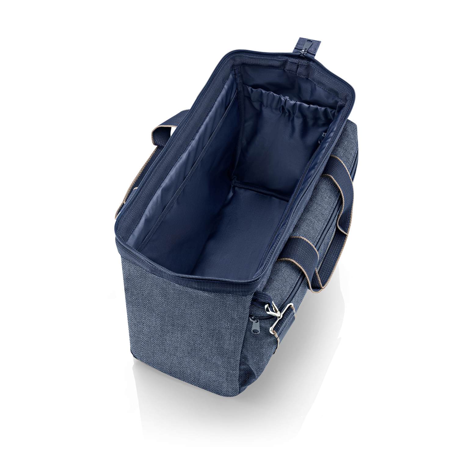 reisenthel Reisetasche allrounder S pocket herringbone dark blue