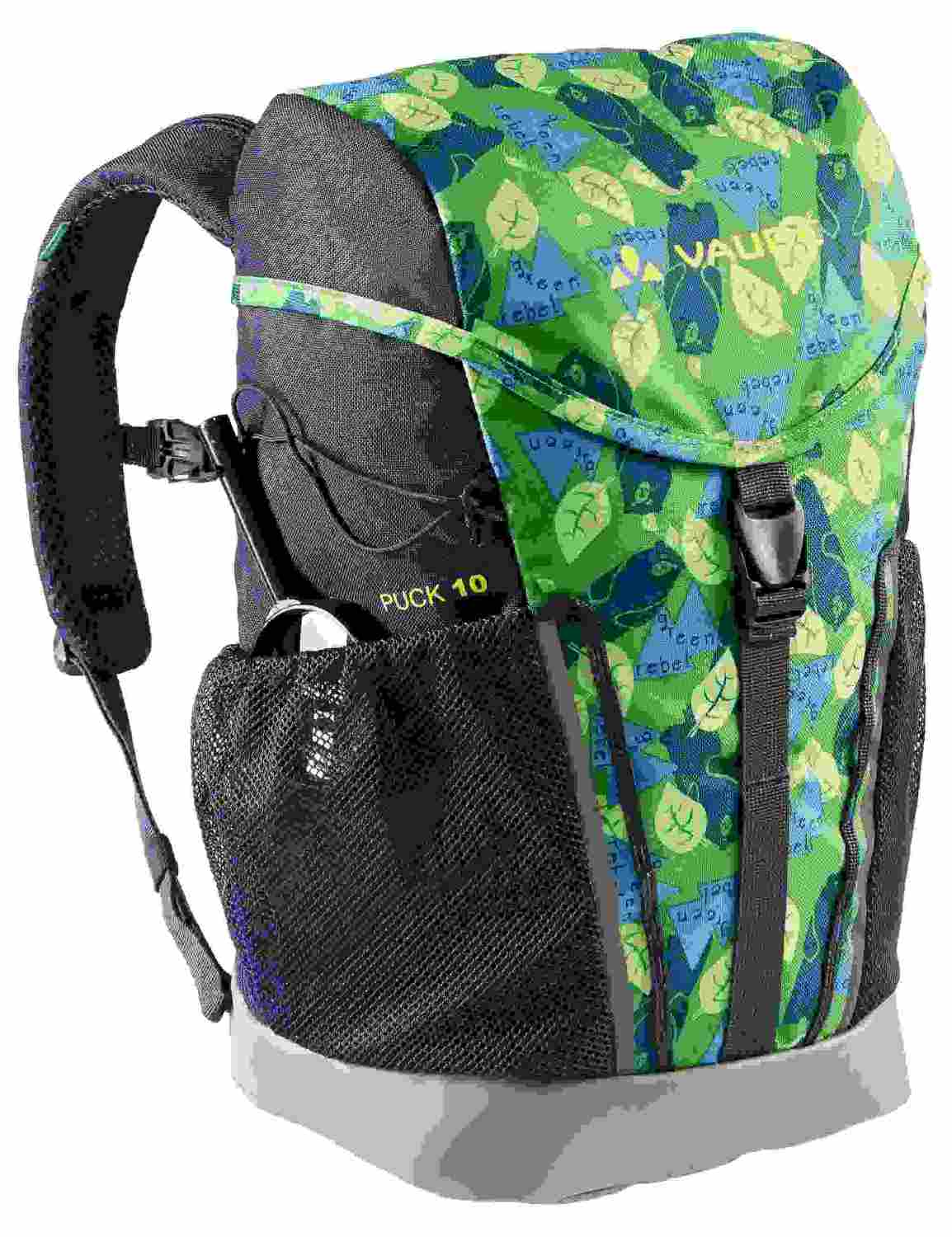 Vaude Kinderrucksack Puck 10, parrot green/eclipse, -