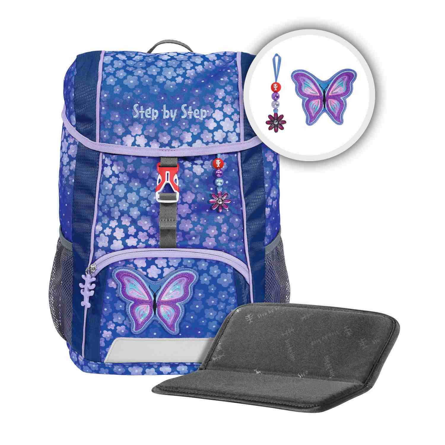 Step by Step KID Rucksack-Set "Butterfly Maja", 3-teilig