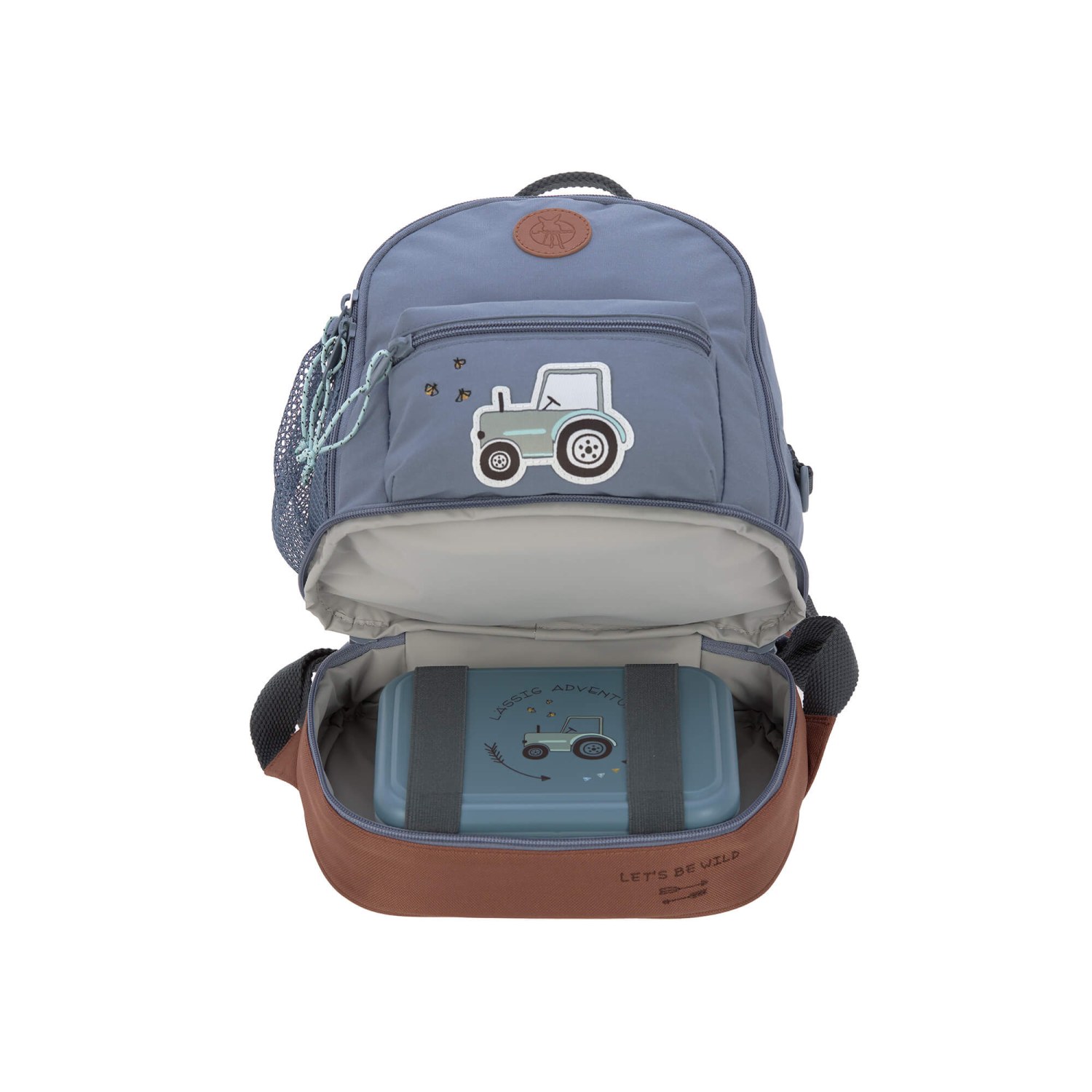 Lässig Kindergartenrucksack - Mini Backpack, Adventure Traktor