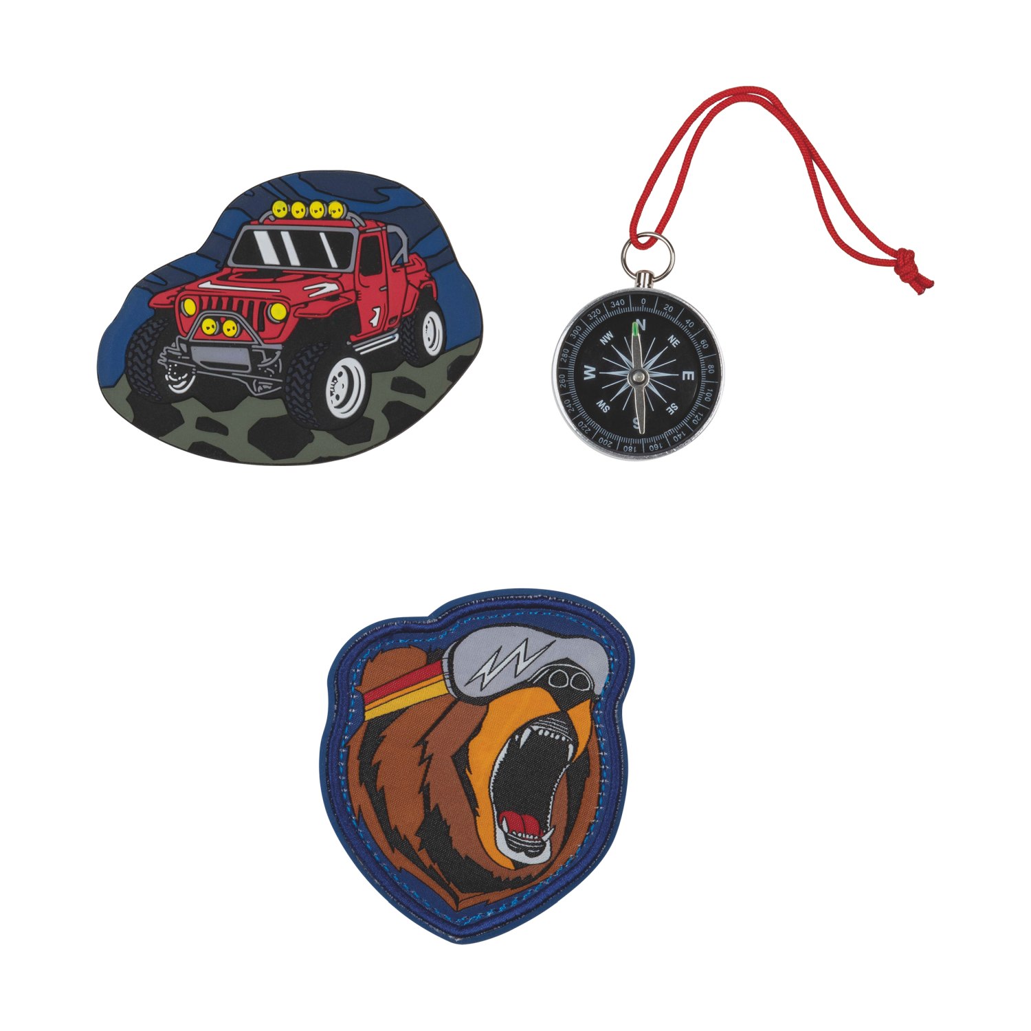 Scout Genius Schulranzen-Set 4 teilig Adventure