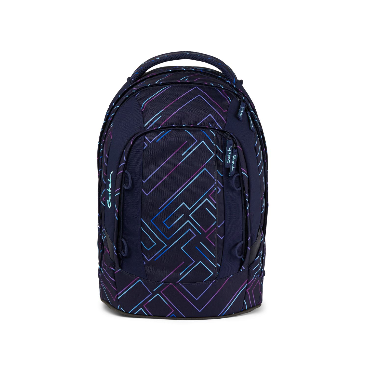 Satch pack Schulrucksack Purple Laser