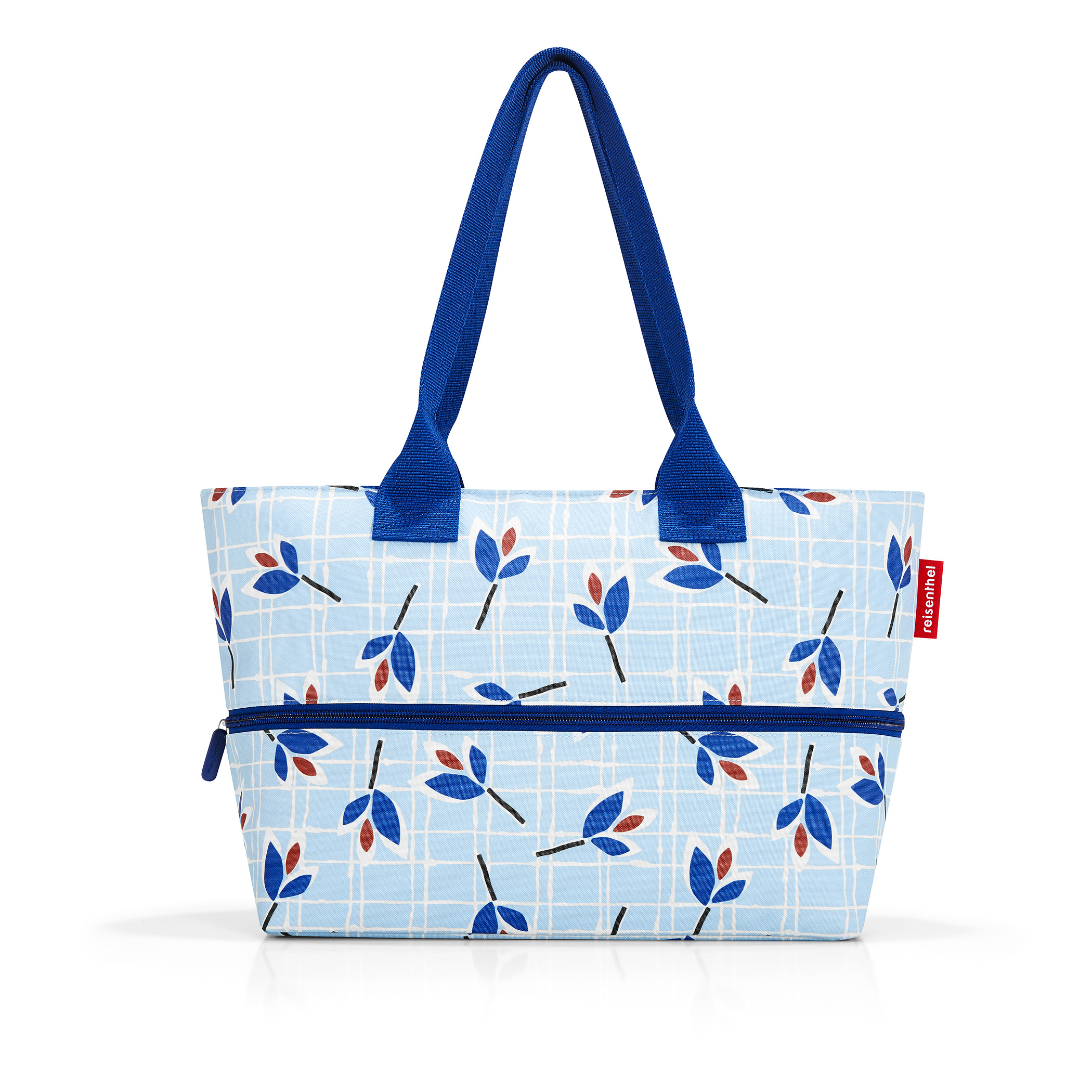 reisenthel Einkaufstasche shopper e1 leaves blue