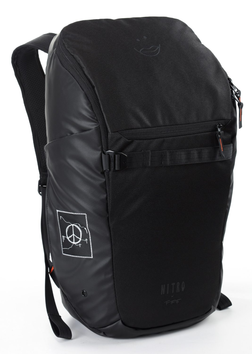 Nitro Rucksack NIKURO TRAVELER FFF schwarz