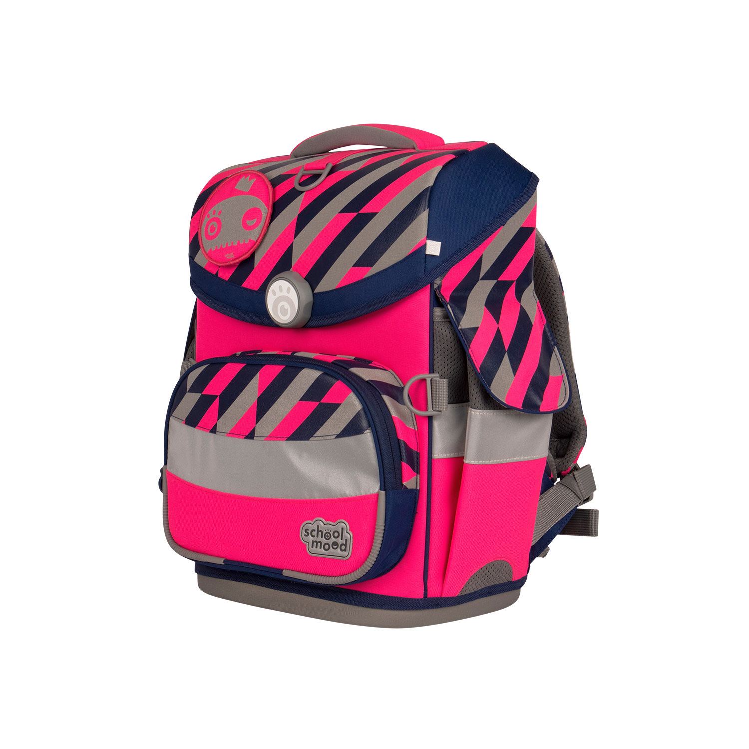 School Mood Schulranzenset Timeless Yuna (Neon Pink)