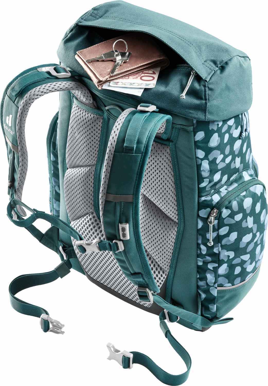 deuter Rucksack Scula deepsea dots