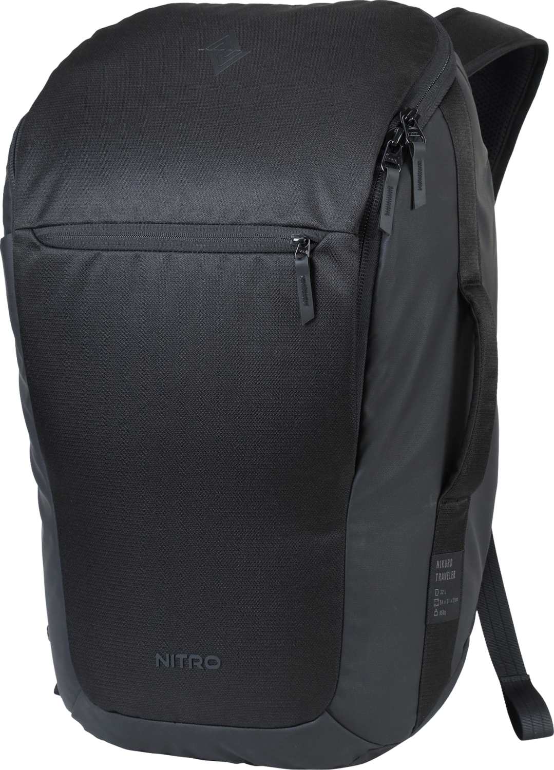 Nitro Rucksack NIKURO TRAVELER BLACK OUT schwarz