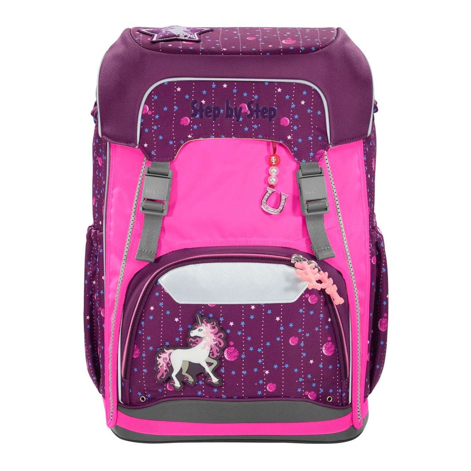 Step by Step LED Neon Pull-Over für das Schulrucksackmodell GIANT, Pink