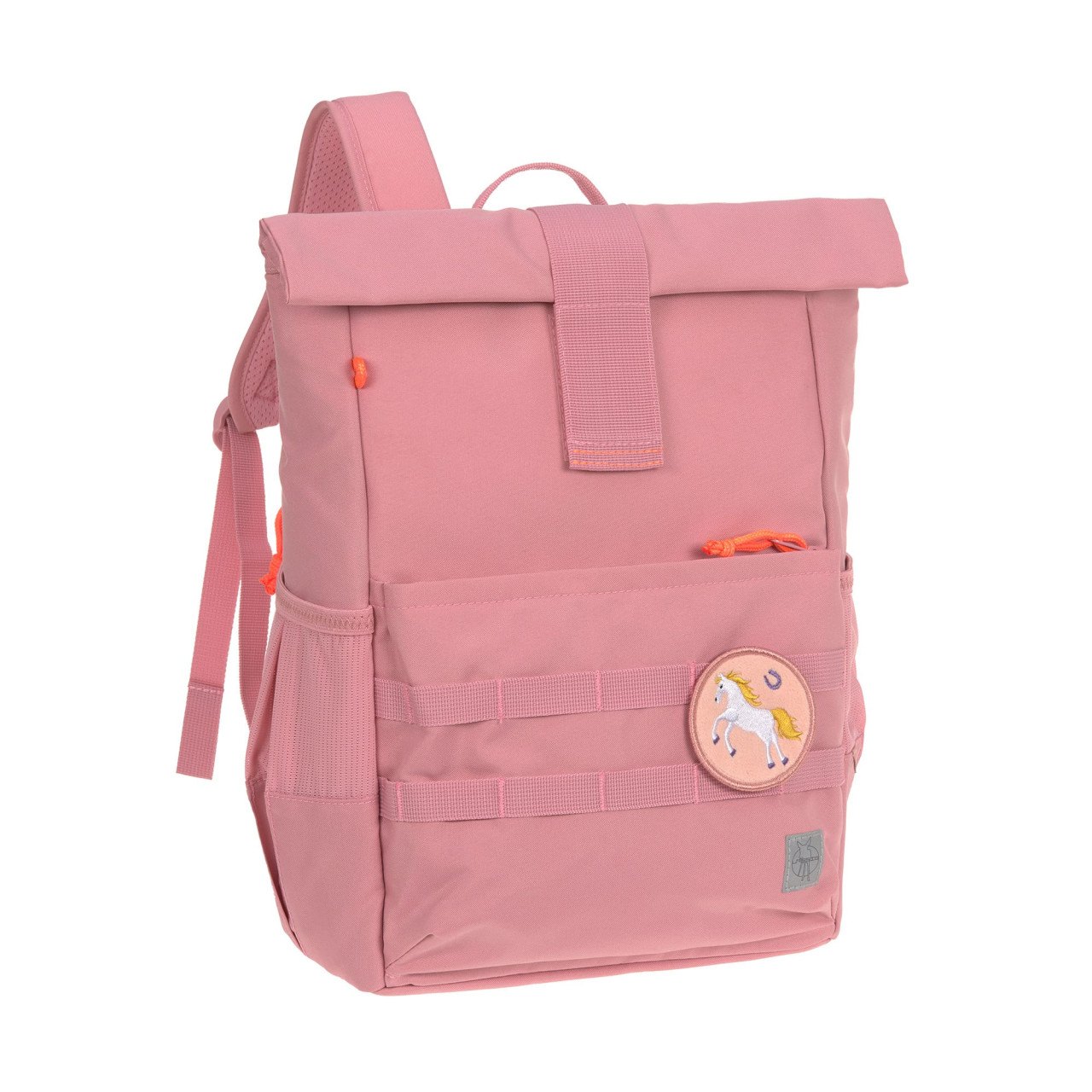 Lässig Kinderrucksack Rolltop pink