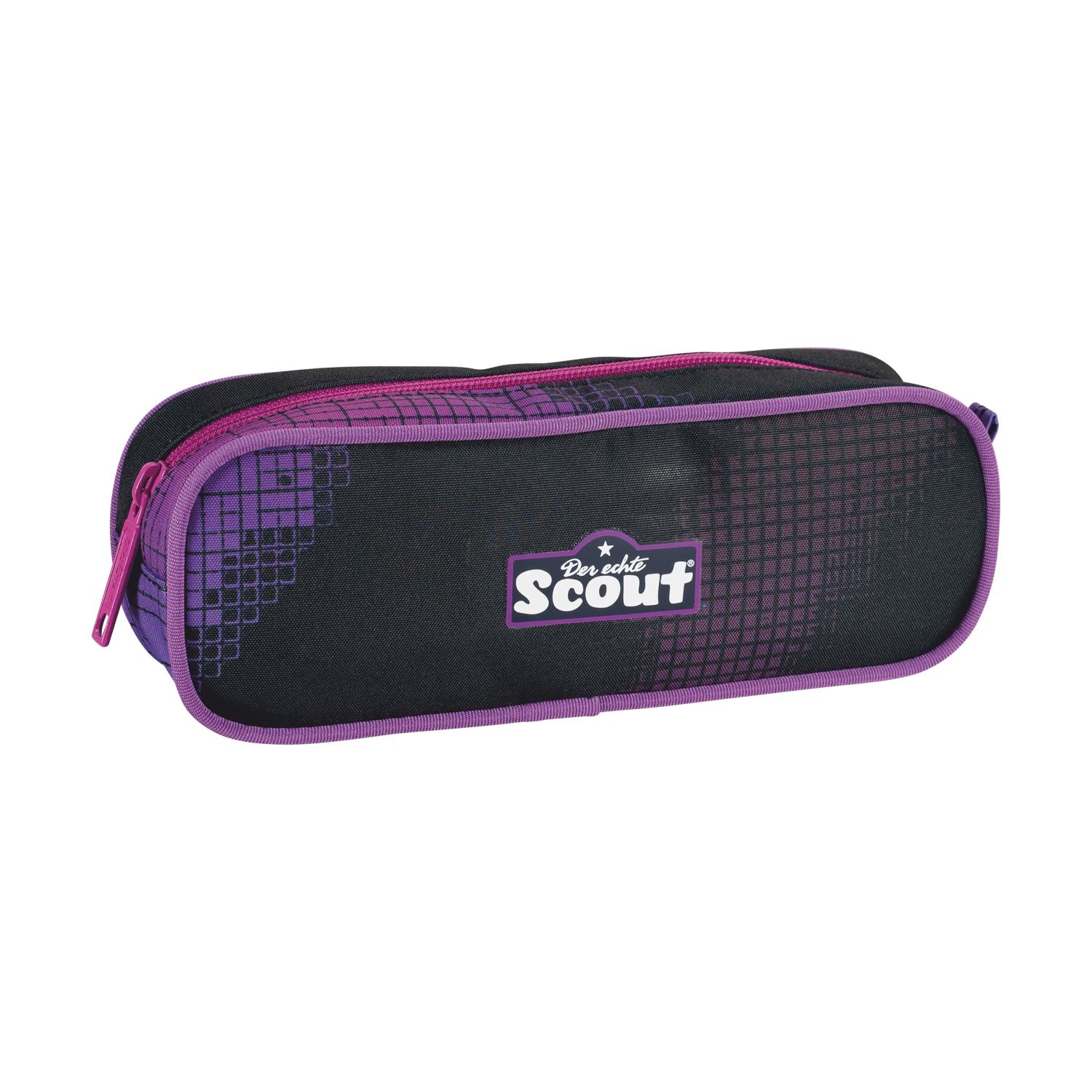 Scout Genius Schulranzen-Set 4 teilig Set Movie Star Pink Pixel