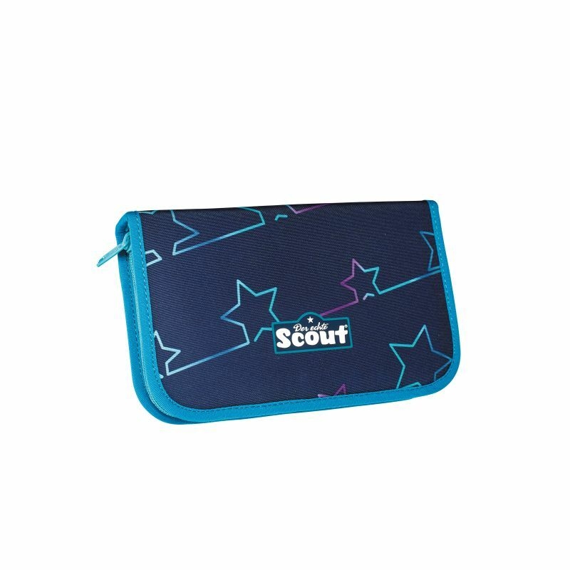 Scout Alpha Blue Star Schulranzen-Set 4-teilig