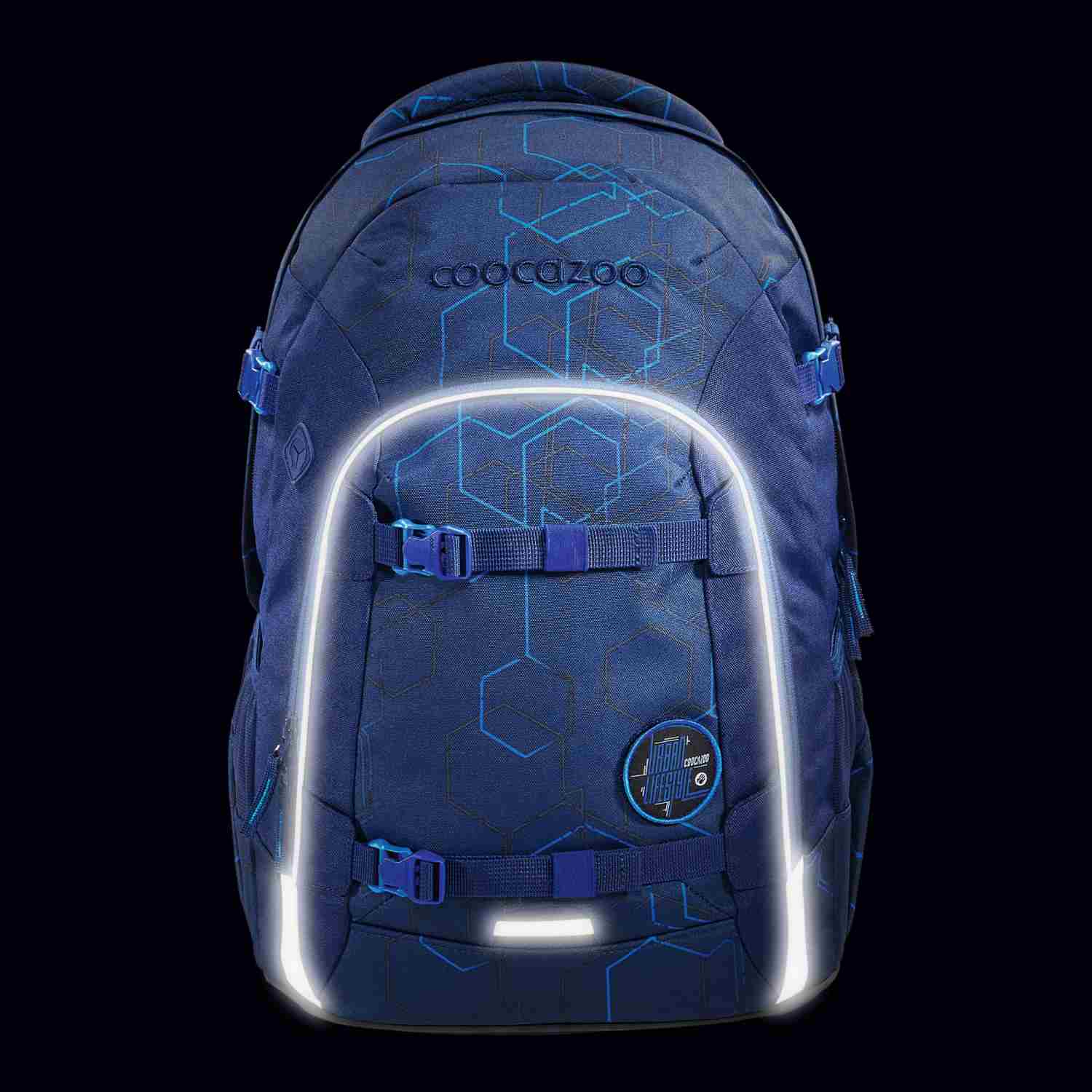 coocazoo Schulrucksack JOKER, Blue Motion