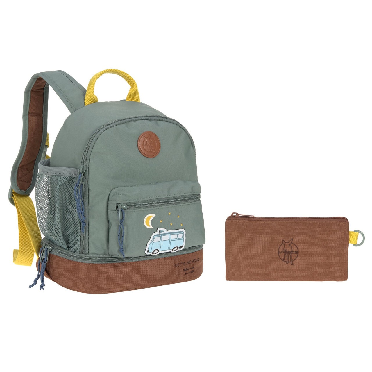 Lässig Kindergartenrucksack - Mini Backpack, Adventure Bus