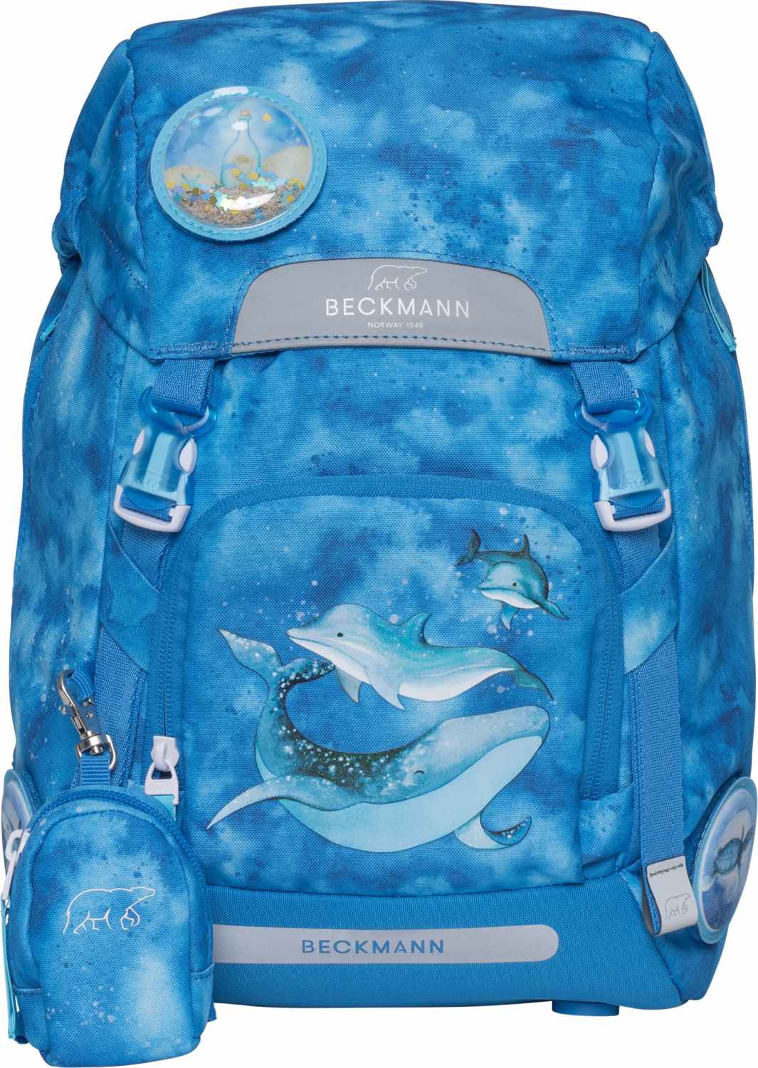 Beckmann Schulranzenset Classic 22 - 6-Tlg. Set Ocean