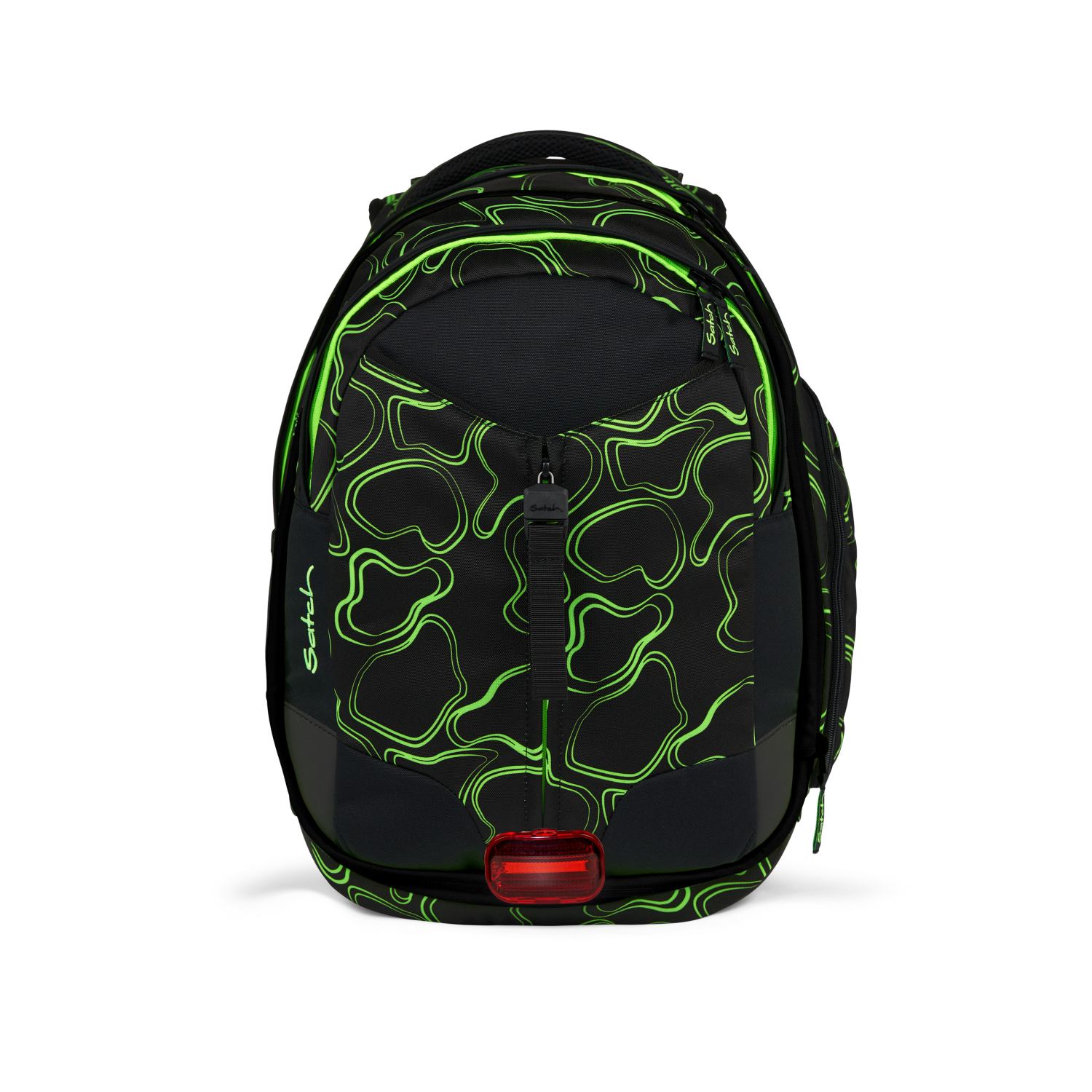 Satch match Schulrucksack Green Supreme