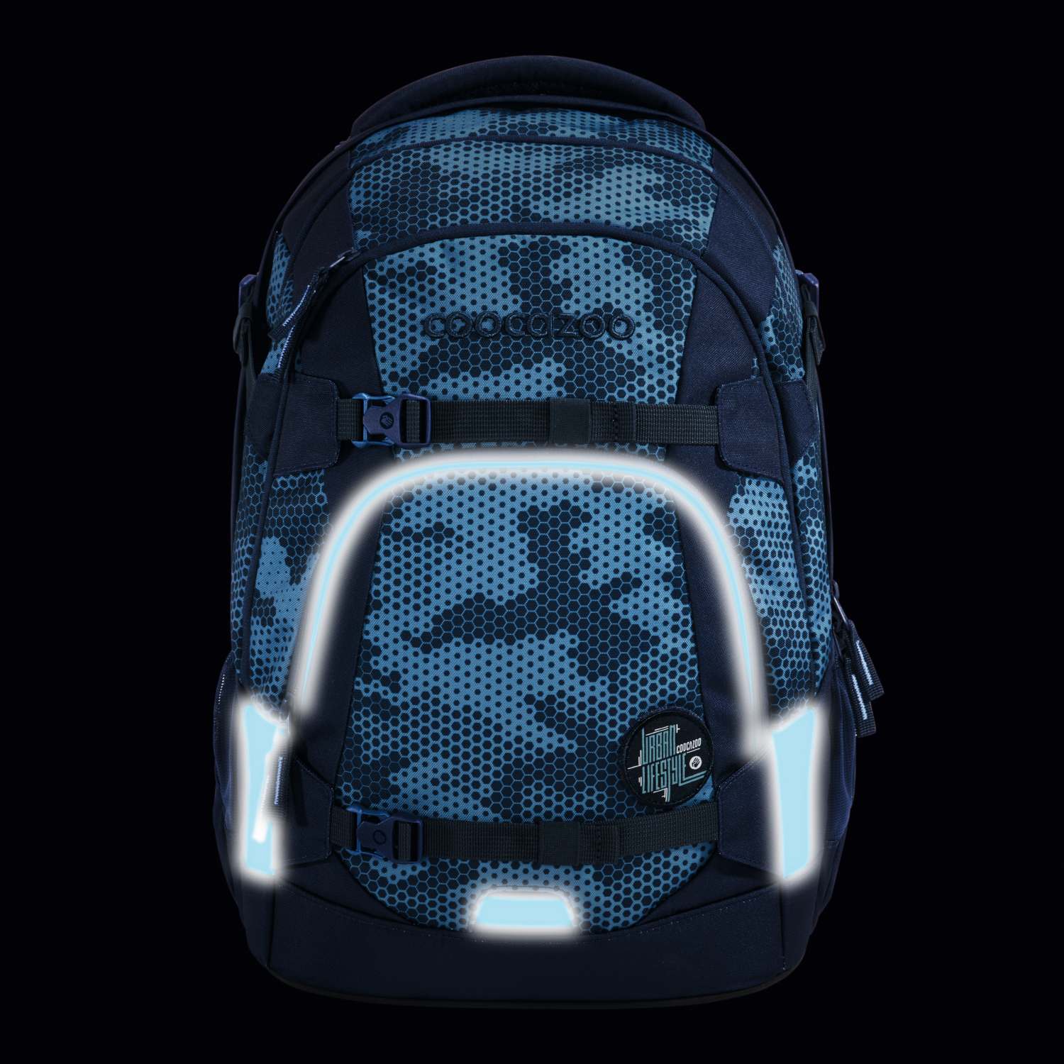 coocazoo Schulrucksack MATE, Geometric Sky