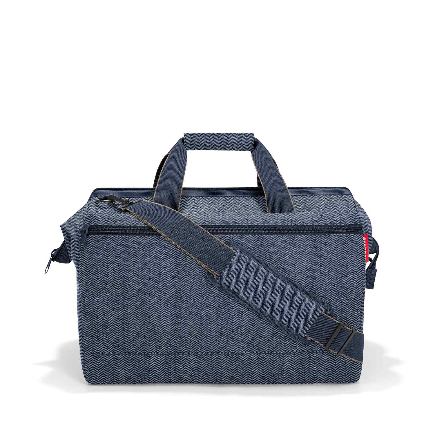 reisenthel Reisetasche allrounder L pocket herringbone dark blue